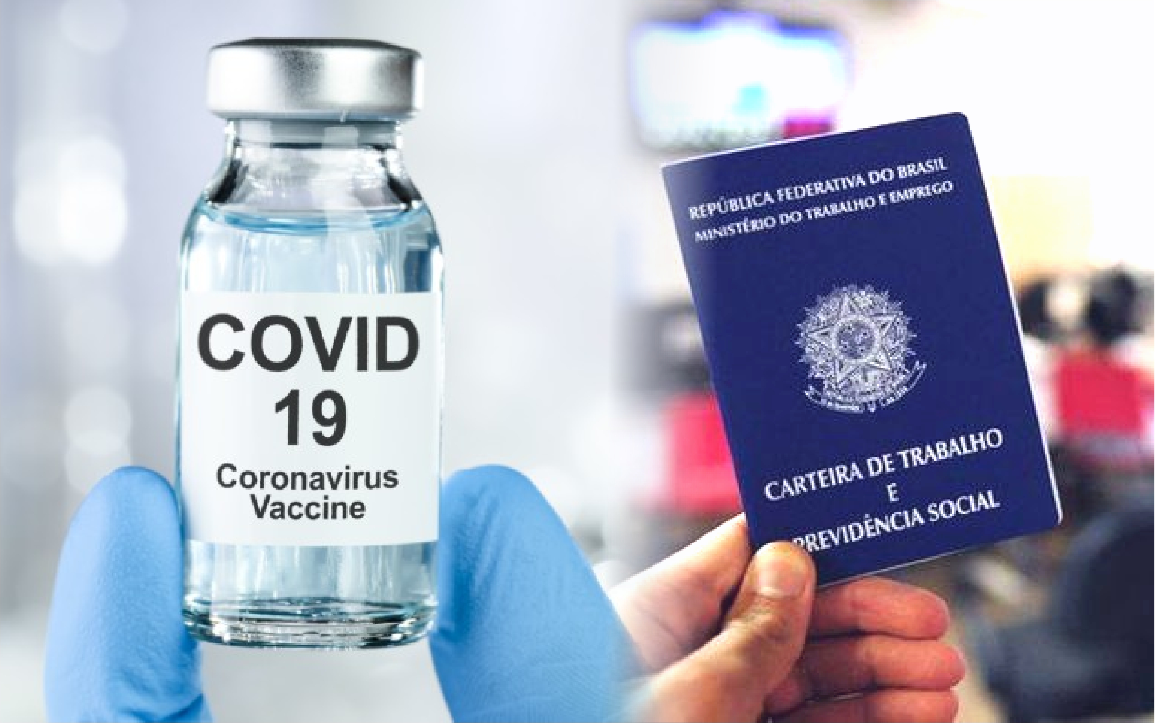 Entenda como vacinação contra  a Covid-19 impacta a relação  de trabalho